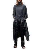 Lafayette 148 New York Cashmere Dolman Sleeve Wrap Cardigan