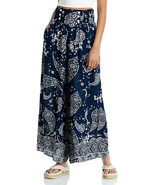 Aqua Cliffside Printed Pants - 100% Exclusive