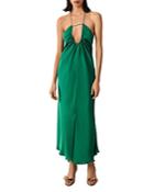Ba & Sh Bradie U Neck Maxi Dress