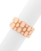 Sparkling Sage Multi Stone Design Stretch Bracelet - Compare At $75