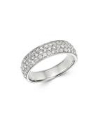 Bloomingdale's Pave Diamond Band In 14k White Gold, 1 Ct. T.w. - 100% Exclusive