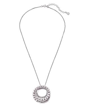 Majorica Simulated Pearl Round Pendant Necklace In Sterling Silver, 18