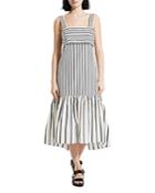 Theory Ventura Tie Back Dress