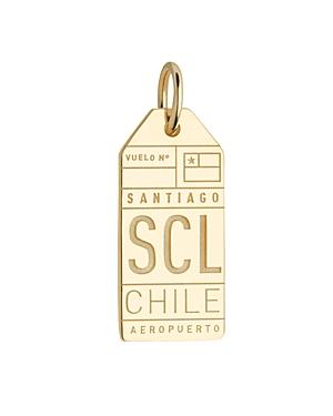 Jet Set Candy Scl Santiago Chile Luggage Tag Charm