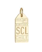 Jet Set Candy Scl Santiago Chile Luggage Tag Charm