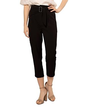 Gracia Wide Fabric Waist Belt Pants (41% Off) Comparable Value $85
