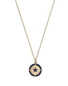Moon & Meadow 14k Yellow Gold Enamel Star Pendant Necklace, 16-18 - 100% Exclusive