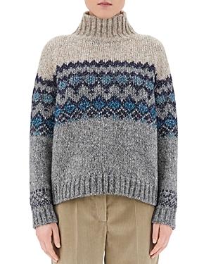 Weekend Max Mara Brigida Fair Isle Sweater