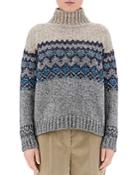 Weekend Max Mara Brigida Fair Isle Sweater