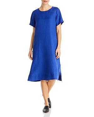 Eileen Fisher Round Neck Dress - 100% Exclusive