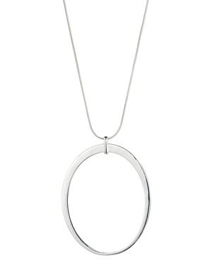 Lauren Ralph Lauren Oval Ring Pendant Necklace, 36