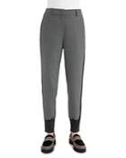 Peserico Mixed Media Pants