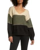 Elan Color Blocked Sweater