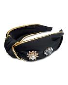 Locks & Mane Jeweled Knotted Headband