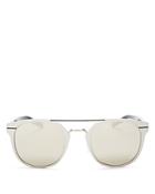 Dior Men's Mirrored Mixed Media Sunglasses, 51mm