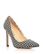 Ivanka Trump Carra Houndstooth Pointed Toe Pumps