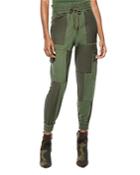 Alice And Olivia Tribeca Patchwork Jogger Pants