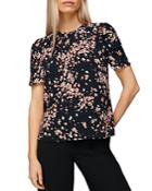 Whistles Abstract Print Animal Nelly Top