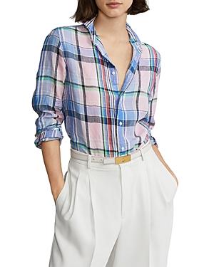 Polo Ralph Lauren Plaid Linen Shirt