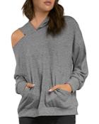 Elan Cold Shoulder Hoodie