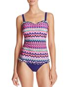Profile By Gottex Tequila D Cup Tankini Top