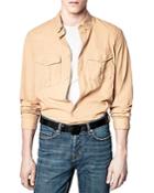 Zadig & Voltaire Forever Cotton Regular Fit Shirt