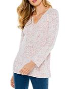 Nic And Zoe Prism Stitch Sweater