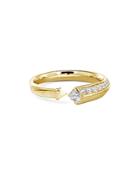 De Beers Forevermark Avaanti Pave Diamond Closed Ring In 18k Yellow Gold, 0.20 Ct. T.w.