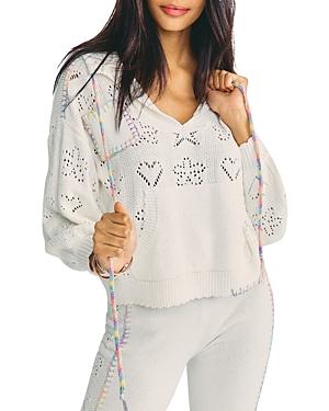 Loveshackfancy Alder Sweater Knit Hoodie