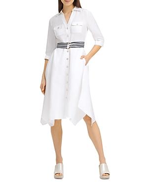Karl Lagerfeld Paris Asymmetrical Hem Midi Dress