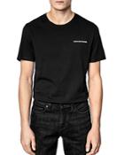 Zadig & Voltaire Ted Cotton Coupe De Foudre Graphic Tee