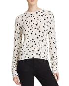 Kate Moss For Equipment Ryder Star Print Cashmere Sweater