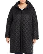 Eileen Fisher Plus Diamond-quilted Coat