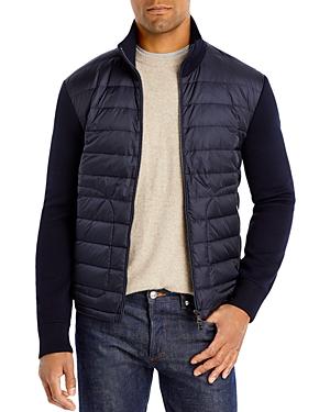 Moncler Regular Fit Quilted Vest Sweater
