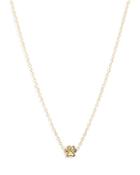 Zoe Chicco 14k Yellow Gold Itty Bitty Paw Pendant Necklace, 16