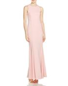 Laundry By Shelli Segal Sleeveless Illusion Inset Gown - 100% Exclusive