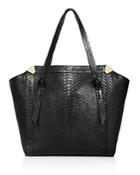 Foley And Corinna Portrait Python-embossed Shopper Tote