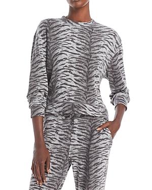 Blanknyc Animal Print Sweatshirt