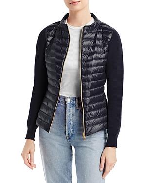 Herno Mixed Media Puffer Jacket