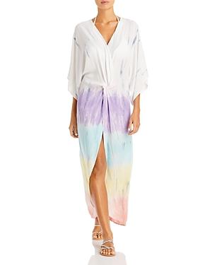 Surf Gypsy Twist Front Maxi Swim Cover Up