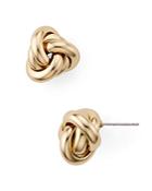 Aqua Knot Stud Earrings - 100% Exclusive