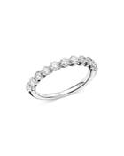 Bloomingdale's Classic Prong-set Diamond Band In 14k White Gold, 0.75 Ct. T.w. - 100% Exclusive