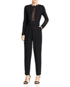 French Connection Petra Lace-inset Jumpsuit