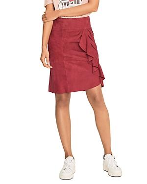 Ba & Sh Susette Leather Skirt