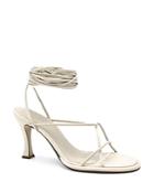 Ilio Smeraldo X Ilenia Toma Women's Strappy Ankle Tie High Heel Sandals