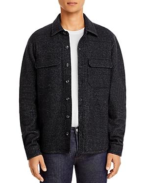 Vince Slim Fit Button Down Shirt Jacket