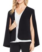 Vince Camuto Milano Twill Open Front Cape Jacket
