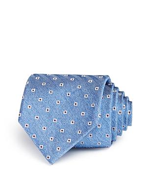Ledbury Dunmore Jacquard Micro-square Silk Classic Tie