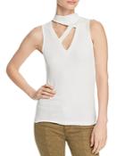 Lna Thea Ribbed Cut-out Tank