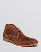 H By Hudson Cruise Suede Chukka Boots